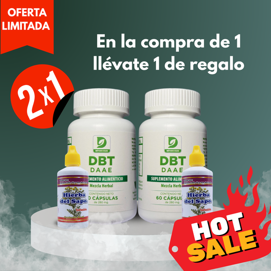 DBT - Suplemento Natural para el Bienestar Metabólico (60 cápsulas)