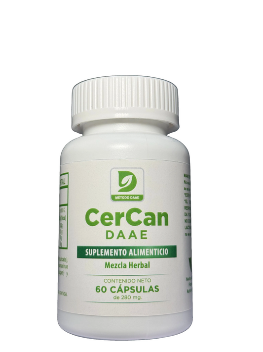 CerCan - Suplemento Natural de Apoyo Nutricional e Integral (60 cápsulas)