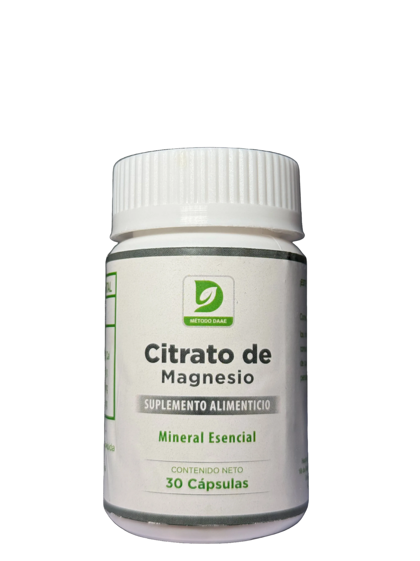Citrato De Magnesio 30 Cápsulas