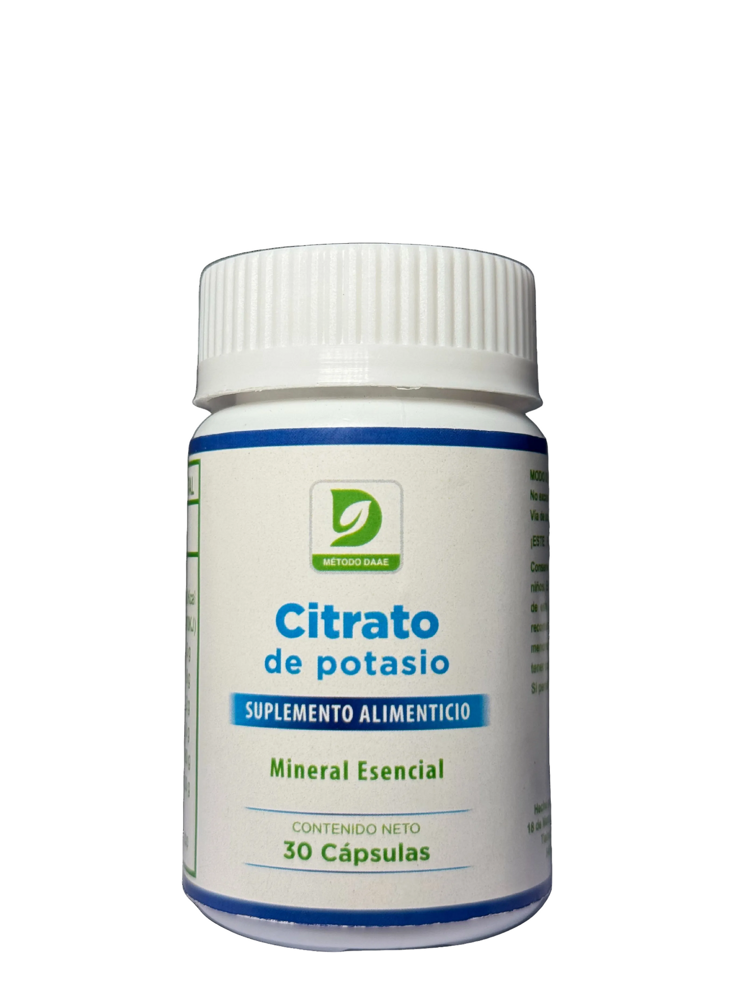 Citrato de potasio 30 capsulas
